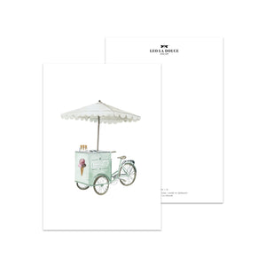 Postcard - Gelato Bike