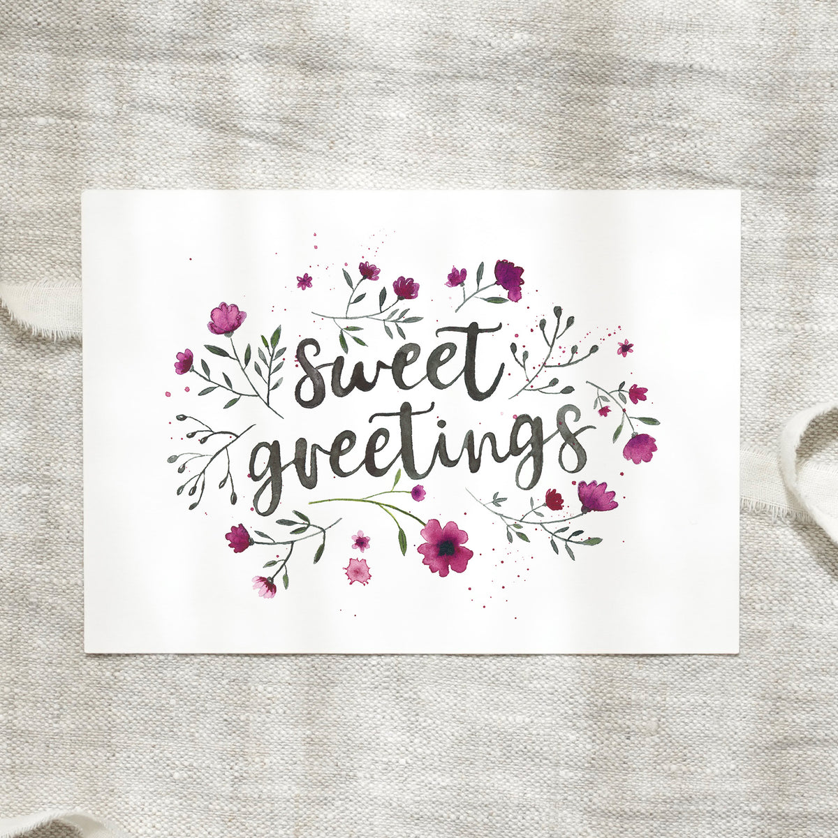 Postcard - Sweet Greetings