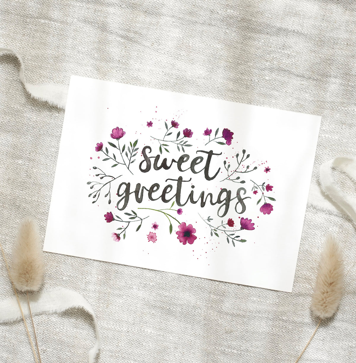 Postcard - Sweet Greetings