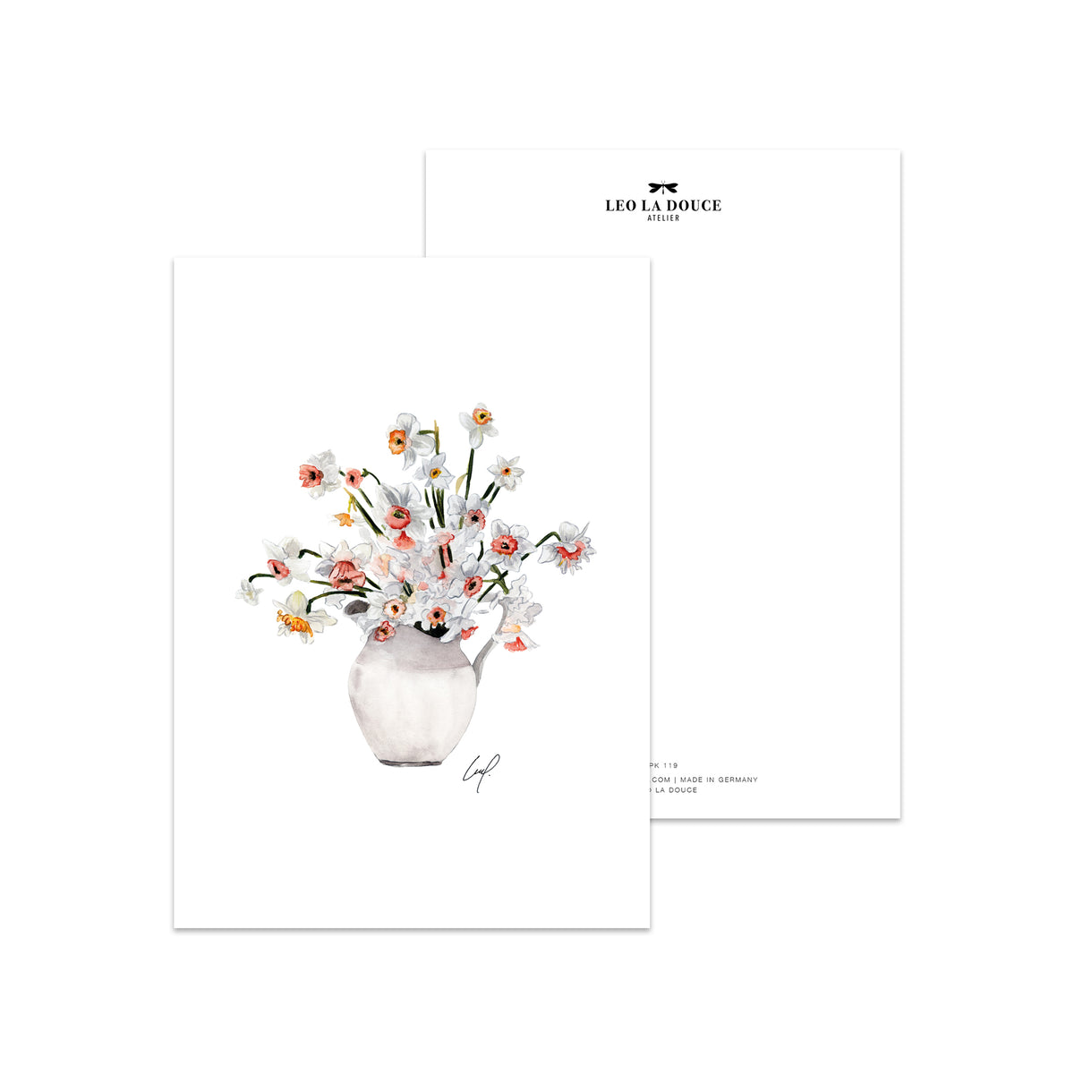 Postkarte - Daffodiles