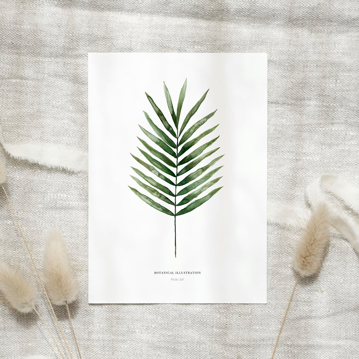 Postkarte - Palm Leaf