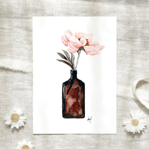 Postkarte -  Coral Blossom