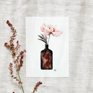 Postkarte -  Coral Blossom