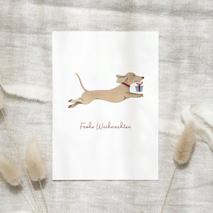 Postcard - Happy day (Goldfoil)