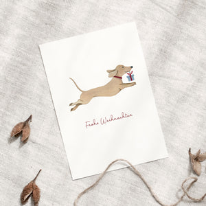 Postcard - Happy day (Goldfoil)