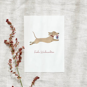 Postcard - Happy day (Goldfoil)