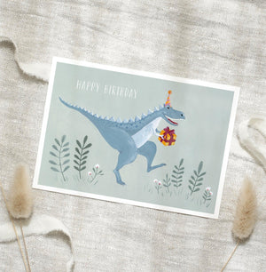 Postcard - Happy Birthday | Dino