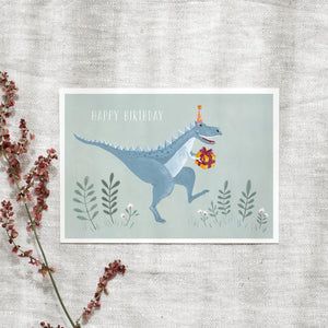 Postcard - Happy Birthday | Dino