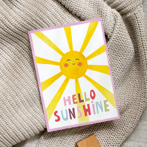 Postkarte · Hello Sunshine