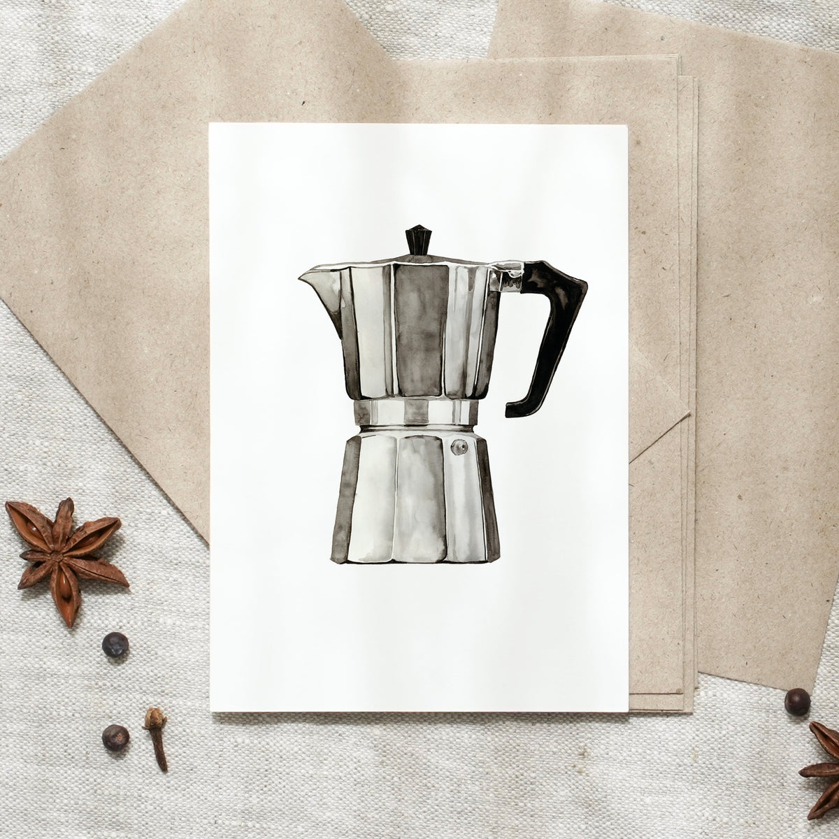 Postcard - Espresso Maker II