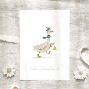 Postcard - Happy day (Goldfoil)