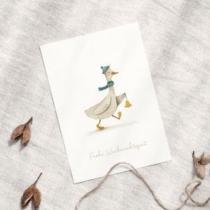 Postcard - Happy day (Goldfoil)