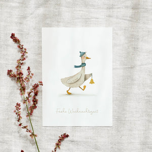 Postcard - Happy day (Goldfoil)