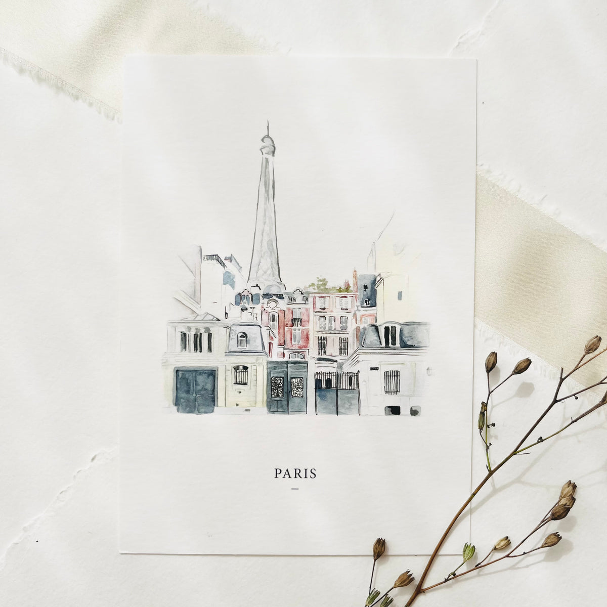 Postkarte -  Places - Paris