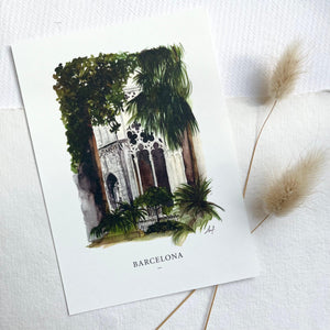 Postcard - Places - Barcelona