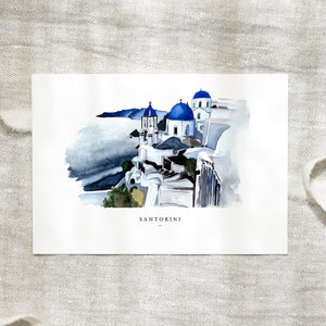 Postcard - Places - Santorini