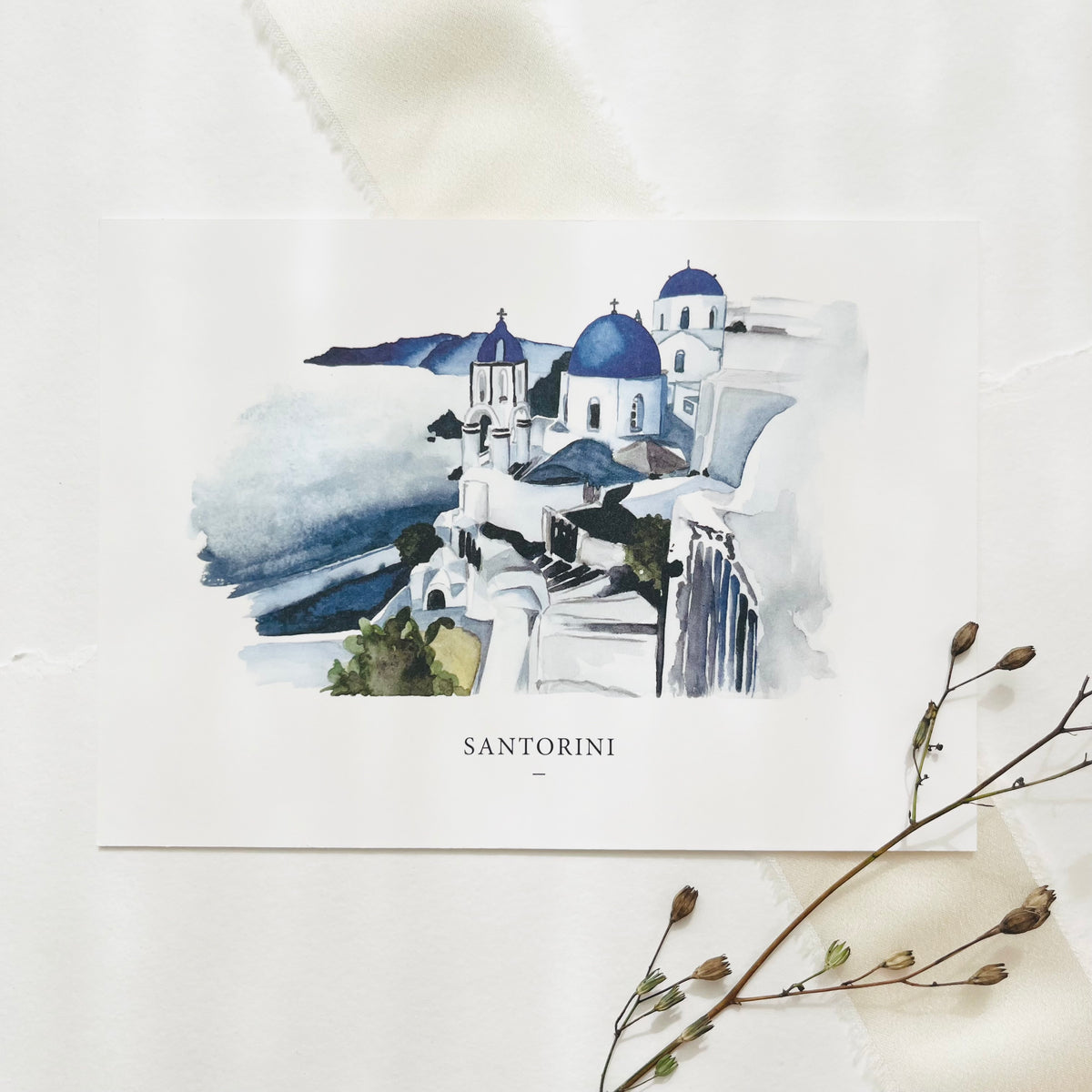 Postcard - Places - Santorini