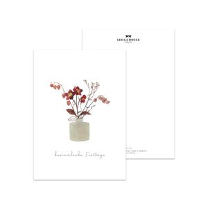 Postkarte · Weihnachtsbouquet