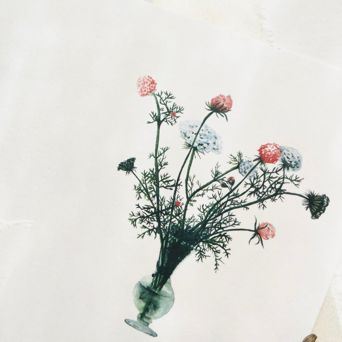 Postcard - Delicate Flowers