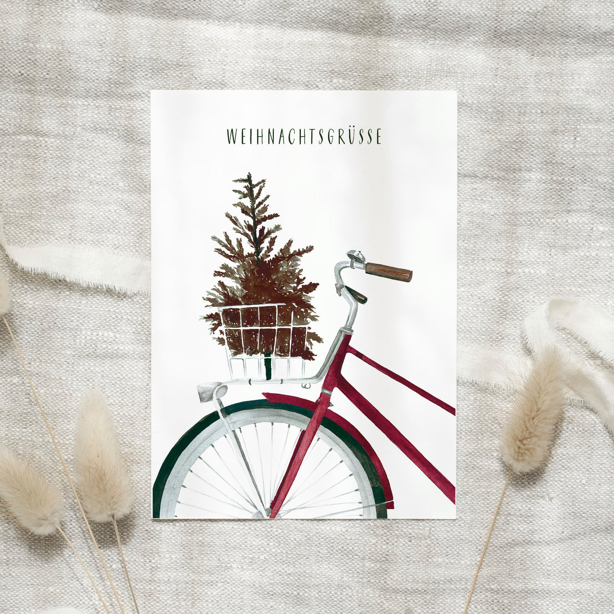 Postkarte · Weihnachtsgrüße