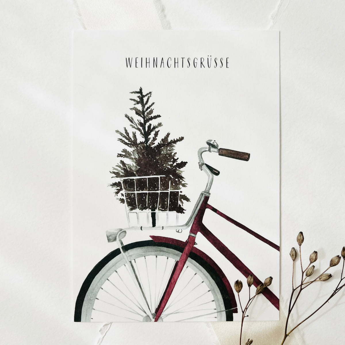 Postcard · Christmas greetings