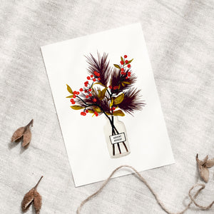 Postcard set · Christmas greetings