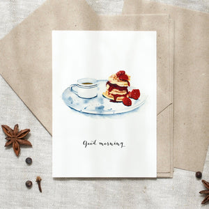 Postcard Good morning