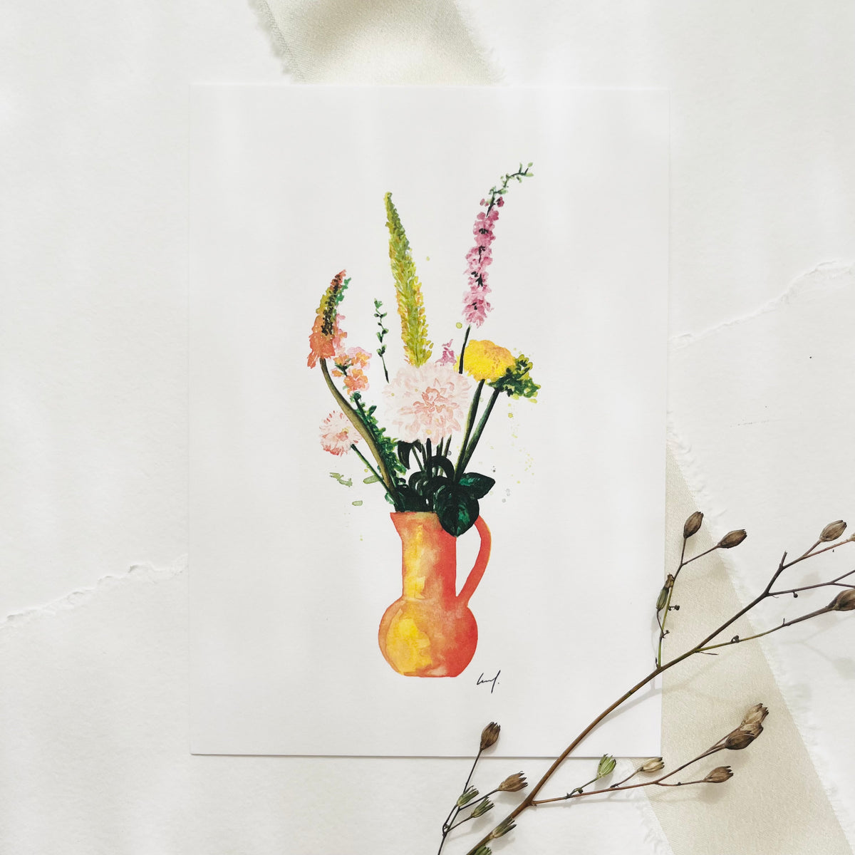 Postcard - Spring Bouquet