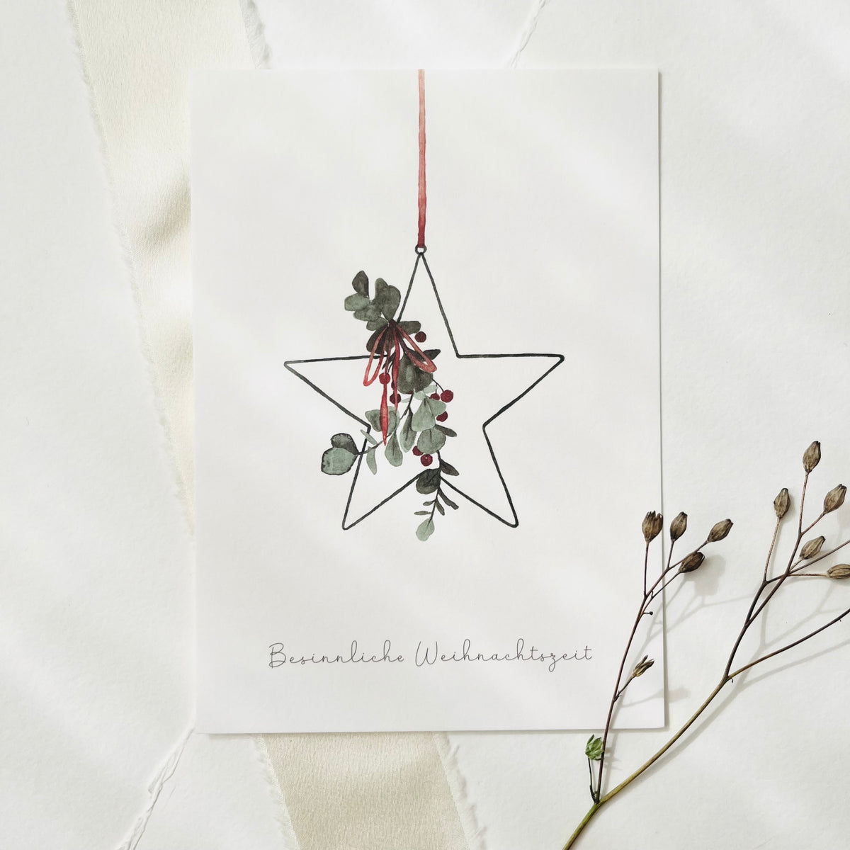Postcard - Christmas Star