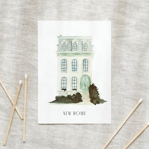 Postkarte - New Home · Villa