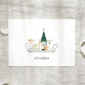 Postcard - Celebration | Drinks