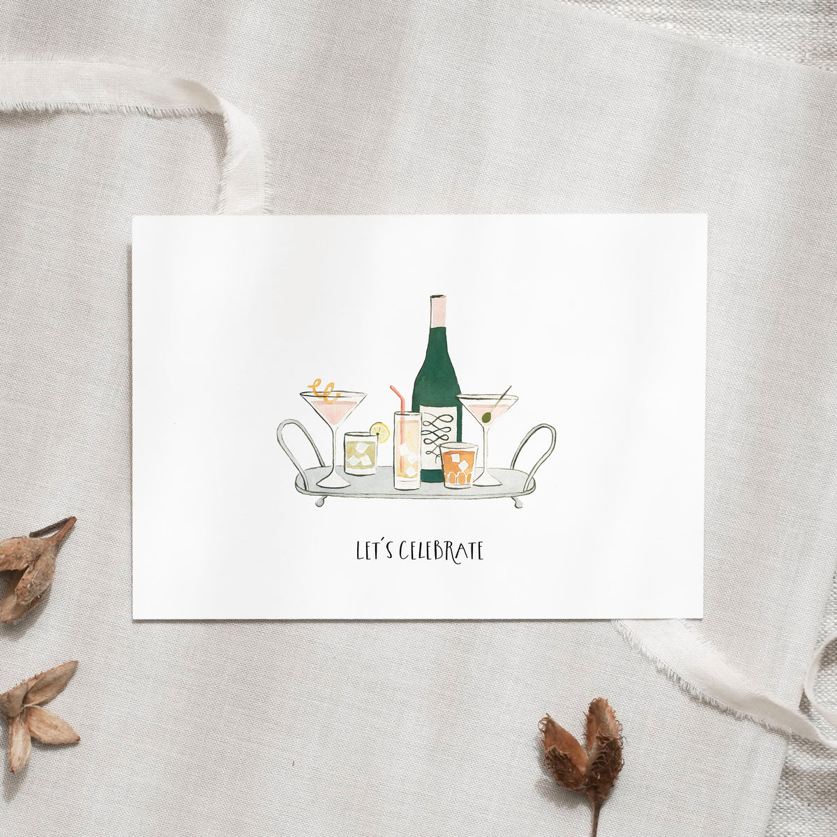 Postcard - Celebration | Drinks