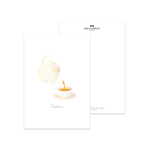 Postkarte - Teatime