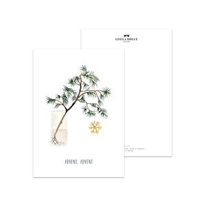 Postcard - Advent branch