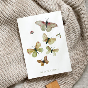 Postcard · Butterflies