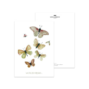 Postcard · Butterflies