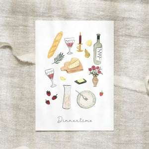 Postcard · Dinnertime II