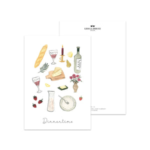 Postcard · Dinnertime II