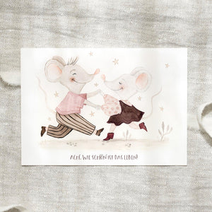 Postcard · Oh, how beautiful life is!