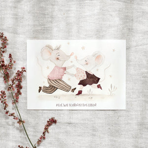 Postcard · Oh, how beautiful life is!