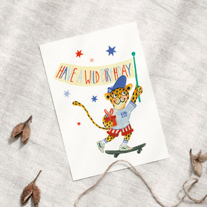 Postcard Christmas Vehicle