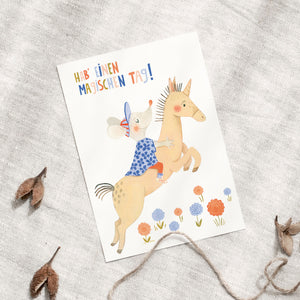 Postcard Christmas Vehicle