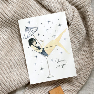 Postcard Christmas Vehicle