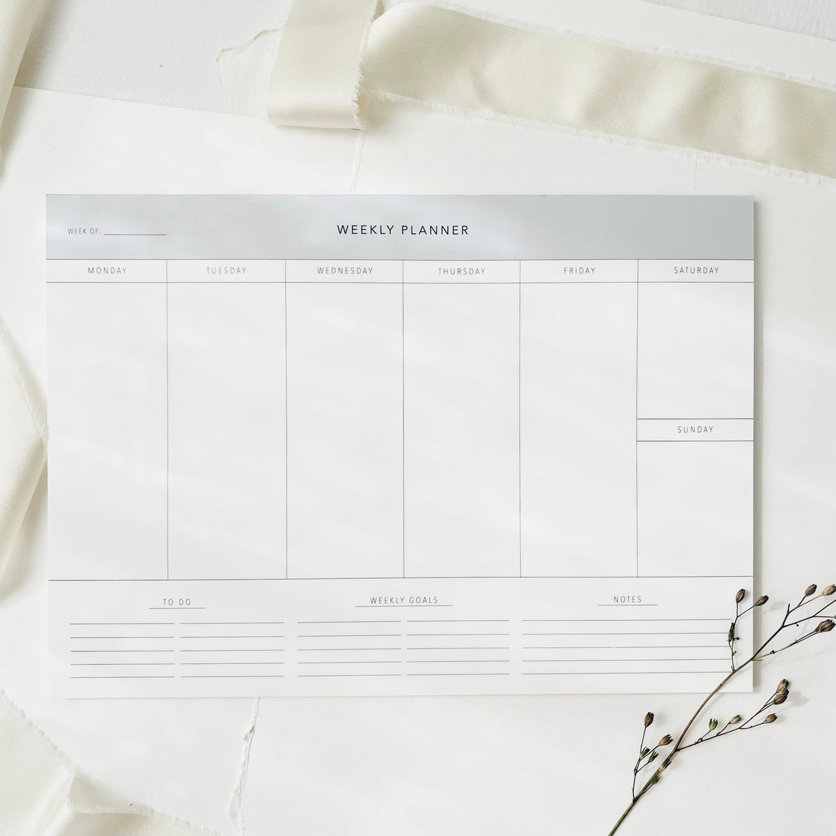 Weekly Planner - Classic | A4