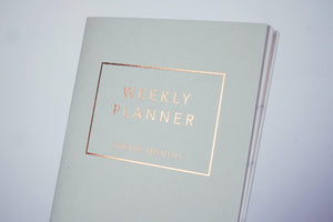 Weekly Planner - Grey