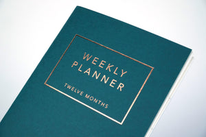 Weekly Planner - Petrol