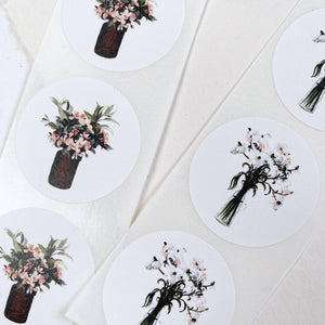 Aufkleber · Flower Bouquets Atelier Leo la Douce 