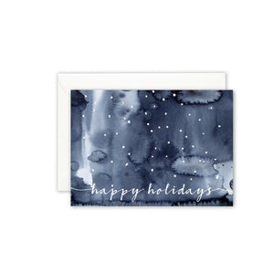 Weihnachtskarte · HAPPY HOLIDAYS Grußkarte Leo la Douce 