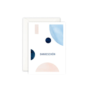 Grußkarte · DANKESCHÖN Grußkarte Leo la Douce 