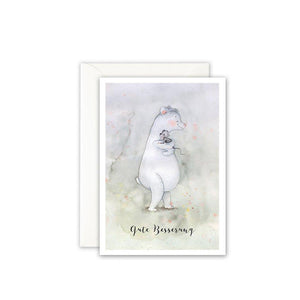 Grußkarte · GUTE BESSERUNG Grußkarte Leo la Douce 